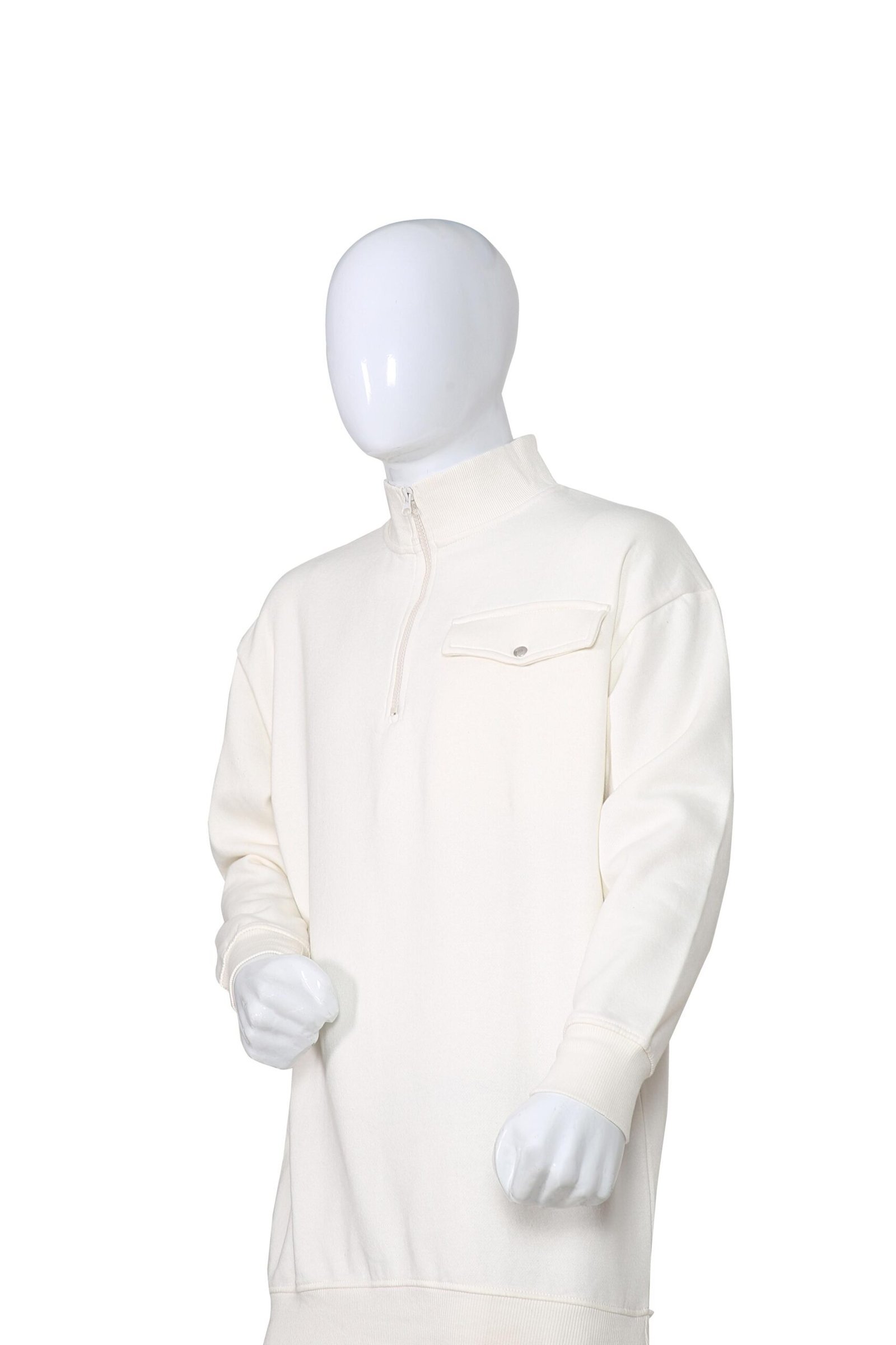 Half Zip Pocket Dress